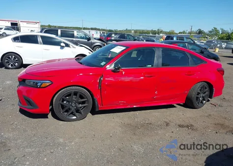 2023 Honda Civic Sport из США, поврежденный, VIN 2HGFE2F52PH553637